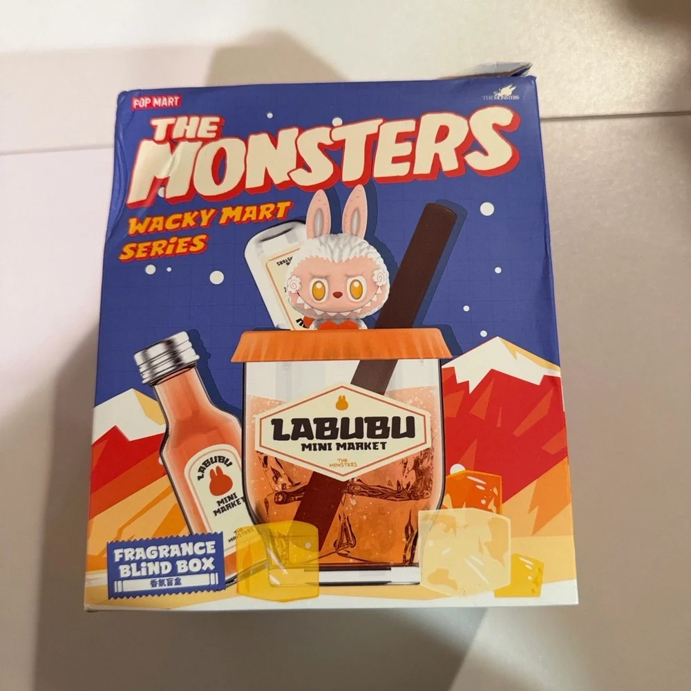 Pop Mart The Monsters Wacky Mart Series Labubu fragrance diffuser Pink Authentic